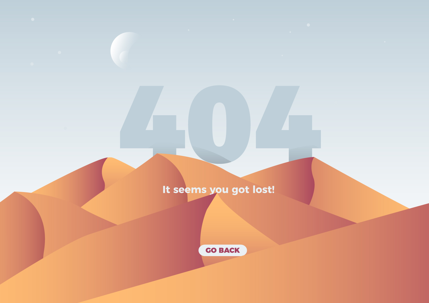 Creative 404 Website Design
